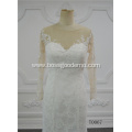 Off the Shoulder Lace Appliques Ball Gown Wedding Dress Bridal Gowns